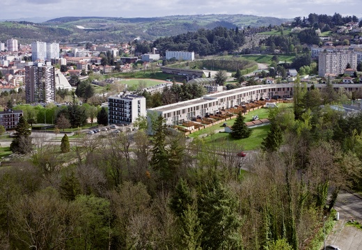 Firminy-Vert depuis l&#039;Unité d&#039;habitation